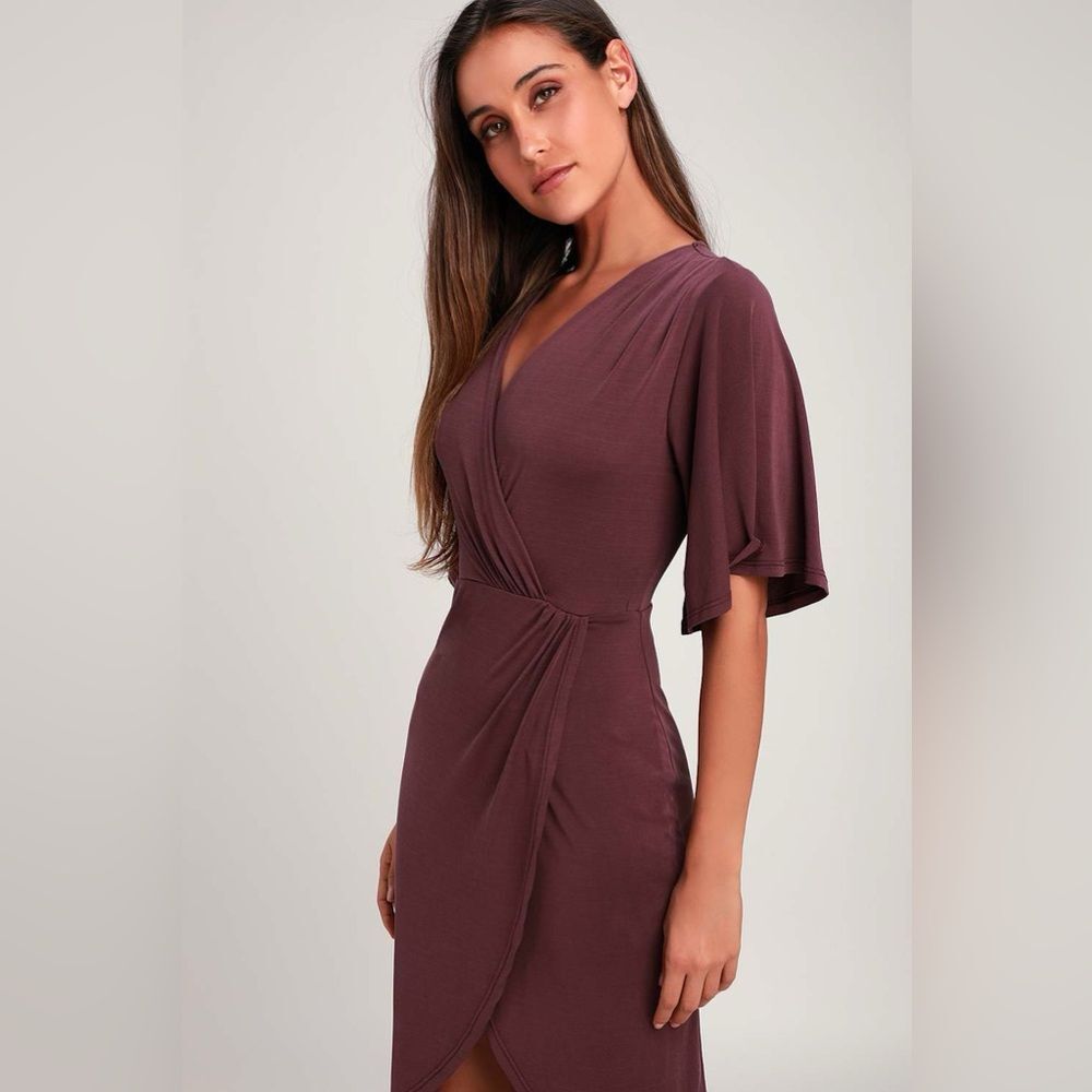 NEW Lulus “cute purple dress”